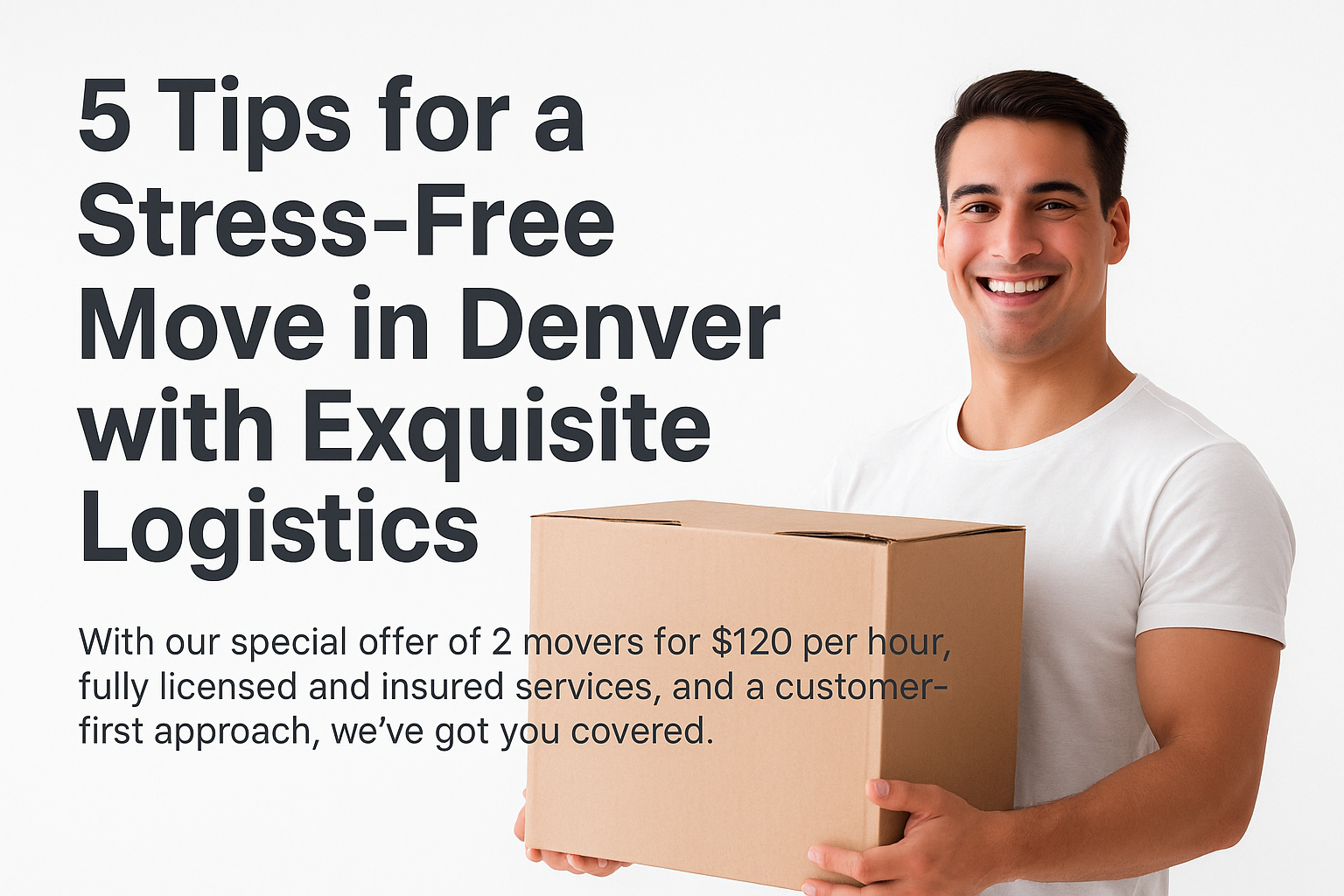 5 Tips for a Stress-Free Move in Denver with Exquisite Logistics